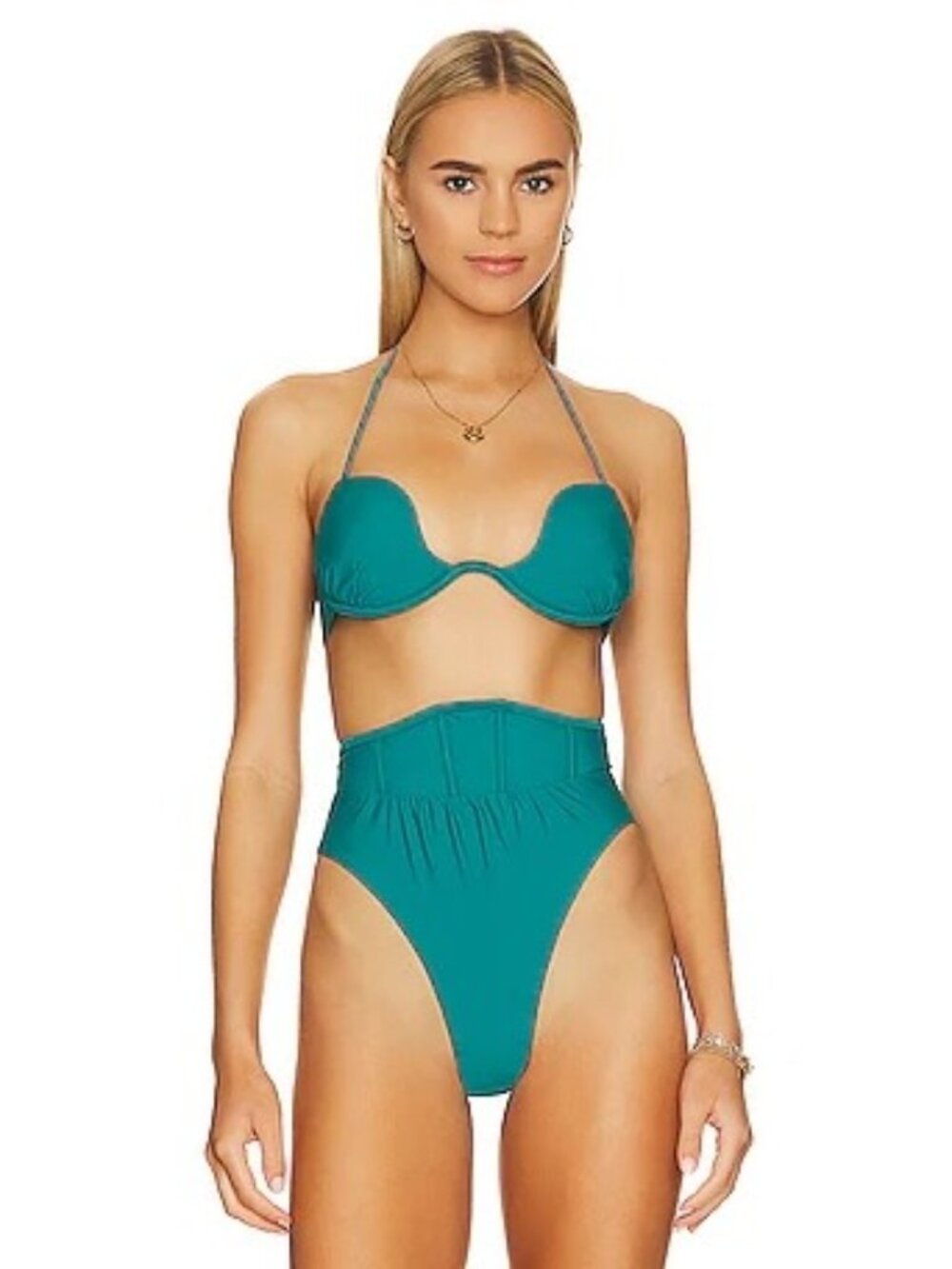AI-12. Andrea Iyamah Gura Bikini Set in Ocean